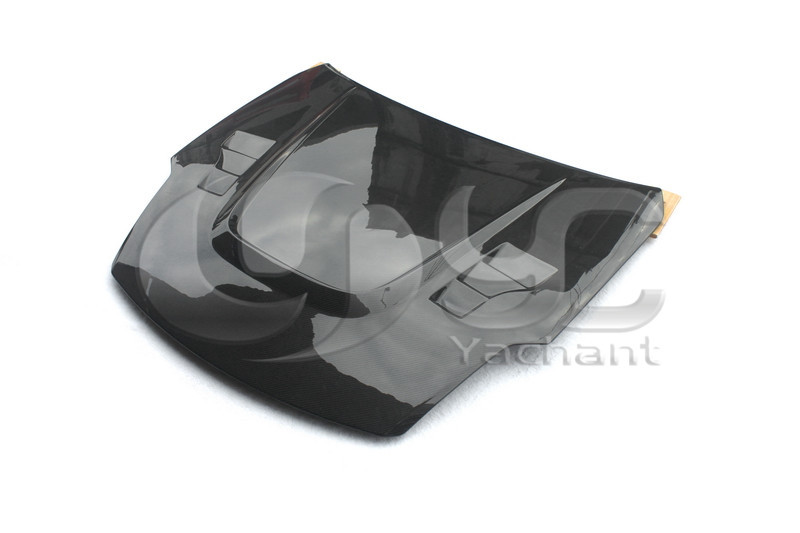 2006-2008 Nissan 350Z Z33 Kouki JP-R Style Hood Bonnet CF (3).jpg