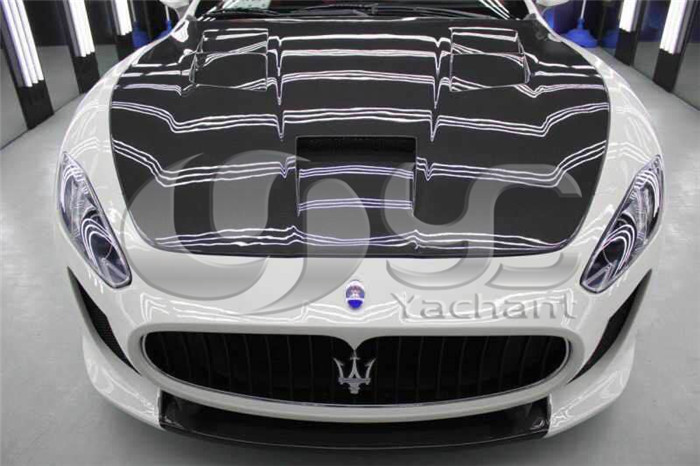 2008-2013 Maserati GT GTS GT-MC DMC Sovrano 2011 Style Hood Bonnet CF (34).JPG