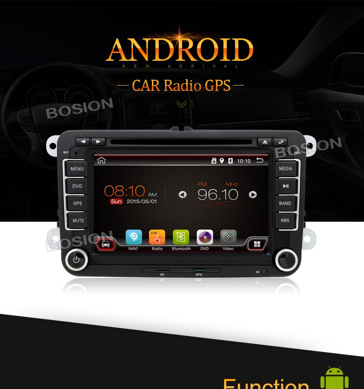 vw caddy radio player car audio