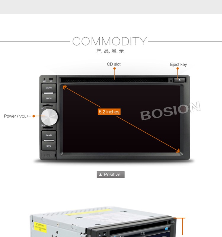 6.2 inch Universal Double Din Car Radio DVD GPS Navigation Audio Stereo Multimedia Head Unit BX-111 (10).jpg