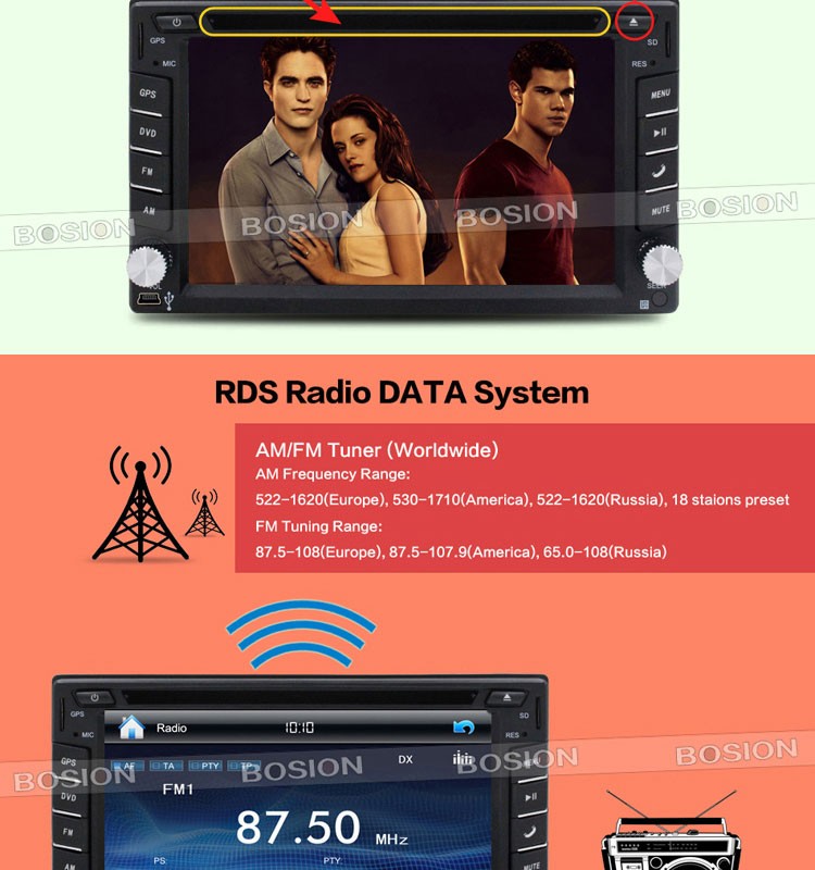 6.2 inch Universal Double Din Car Radio DVD GPS Navigation Audio Stereo Multimedia Head Unit BX-110 (9).jpg