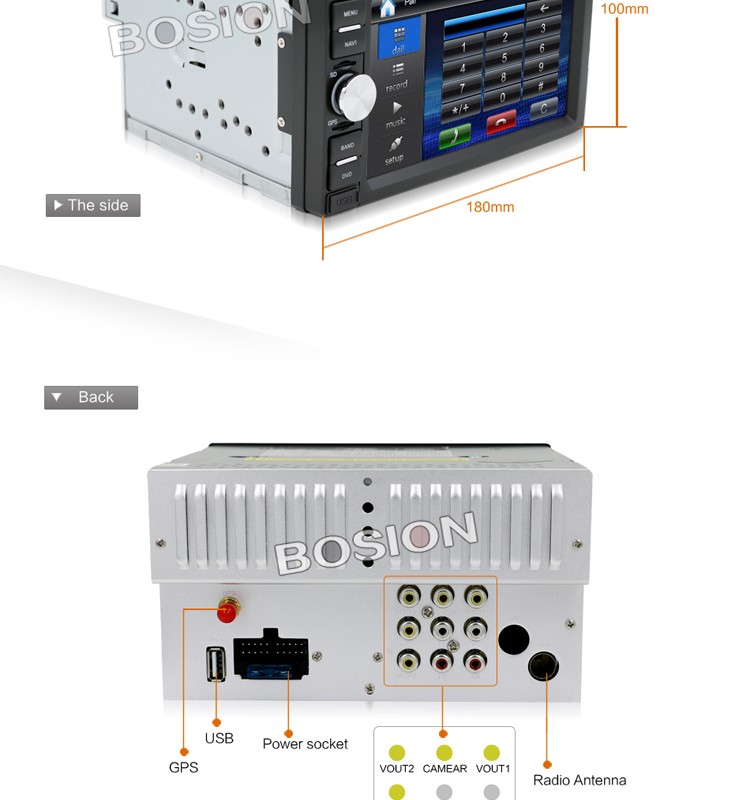 6.2 inch Universal Double Din Car Radio DVD GPS Navigation Audio Stereo Multimedia Head Unit BX-111 (11).jpg