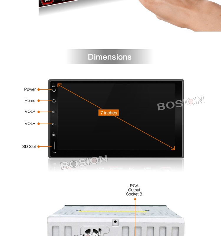 Touch Screen Car Radio for Suzuki Grand Vitara (9).jpg