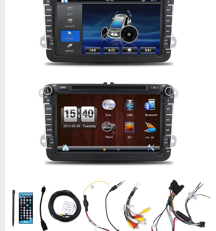 VW Seat leon Touch Screen Car Stereo