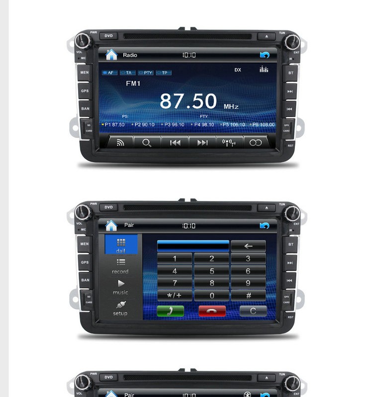 VW Passat Tiguan Touran Sharan Sagitar Santana Golf Android Car DVD Radio GPS Navigation Audio Stereo Multimedia BX-121 (3).jpg