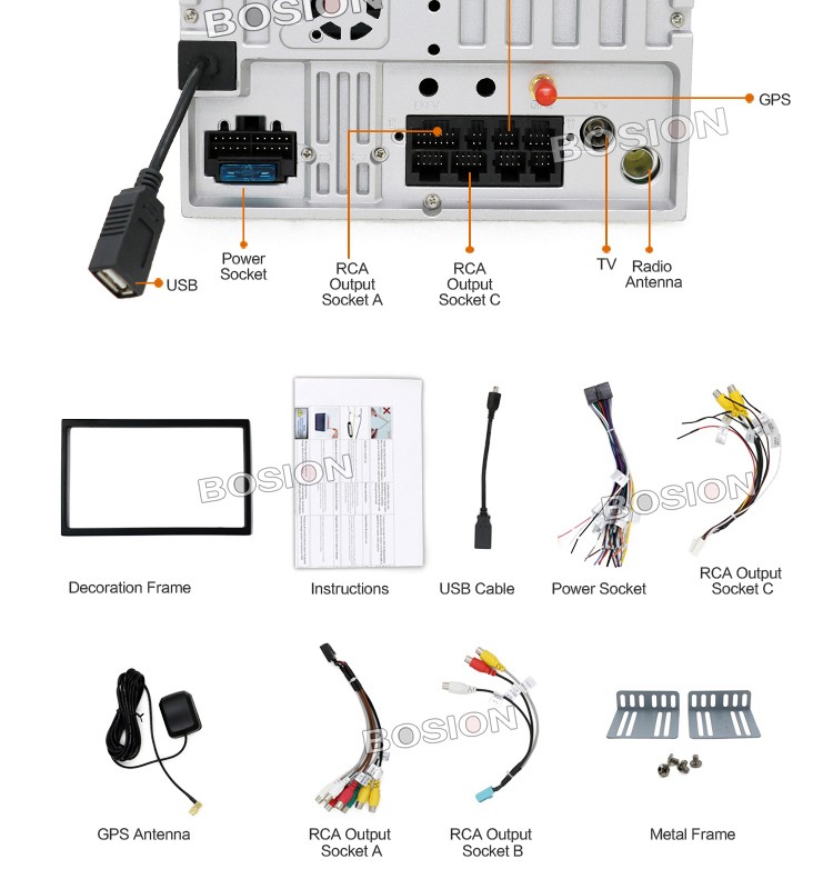 Double Din Car GPS DVD for Toyota Land Cruiser (10).jpg