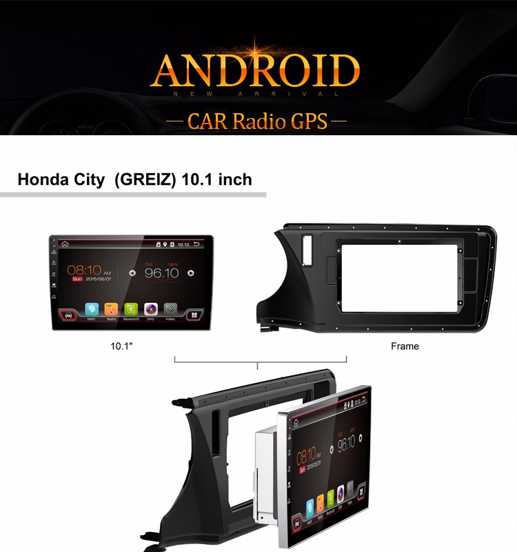 Honda City  (GREIZ) Car DVD  GPS Radio Navigation Stereo Audio Multimedia (1).jpg