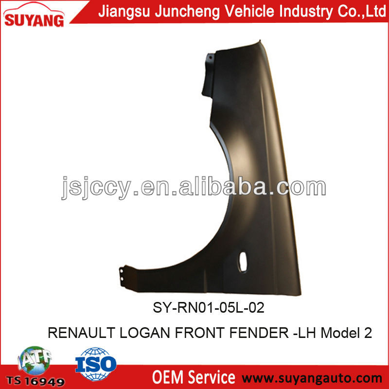 SY-RN01-05L-02 RENAULT LOGAN FRONT FENDER -LH Model 2