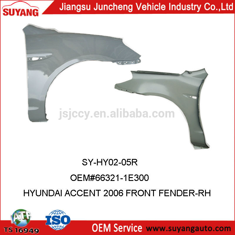 SY-HY02-05R OEM#66321-1E300 HYUNDAI ACCENT FRONT FENDER-RH