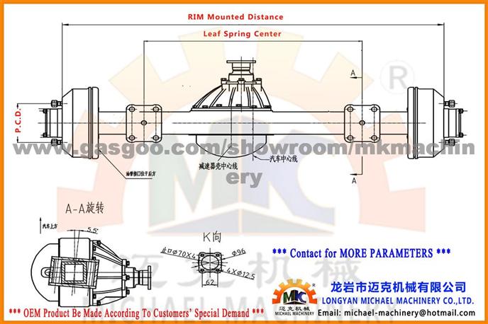 rear axle 