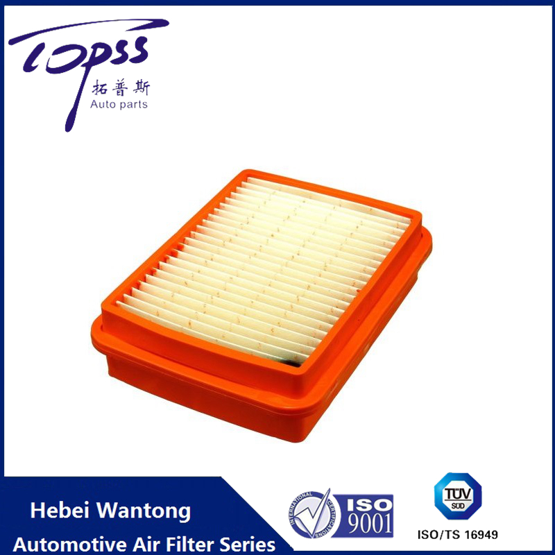 17801-01020 Orange Colour Automobile PP Air Filter