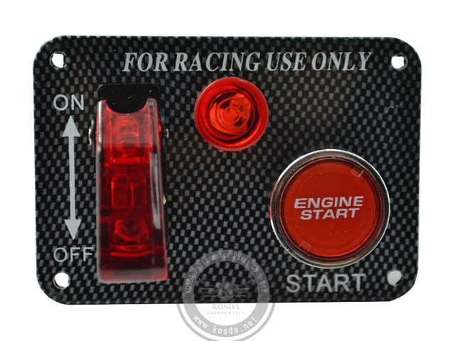 Racing Ignition Switch Panel Type A 2