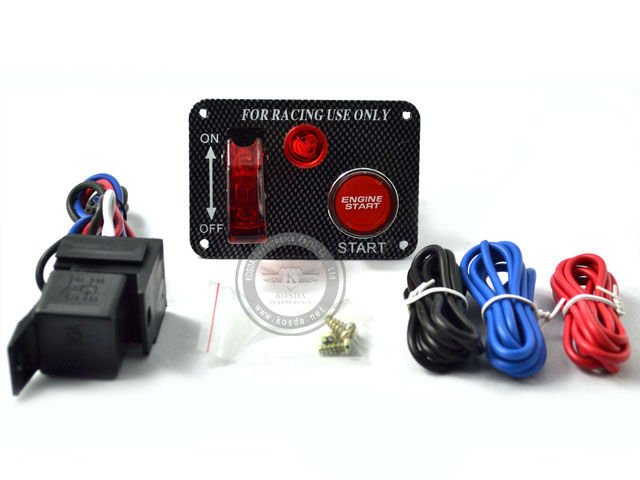 Racing Ignition Switch Panel Type A 3