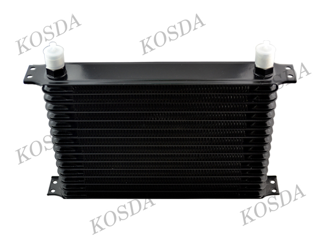 Trust Type 15-Row Oil Cooler Black 1