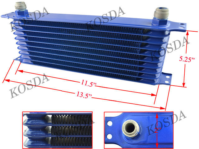 Trust Type 10-Row Oil Cooler 2