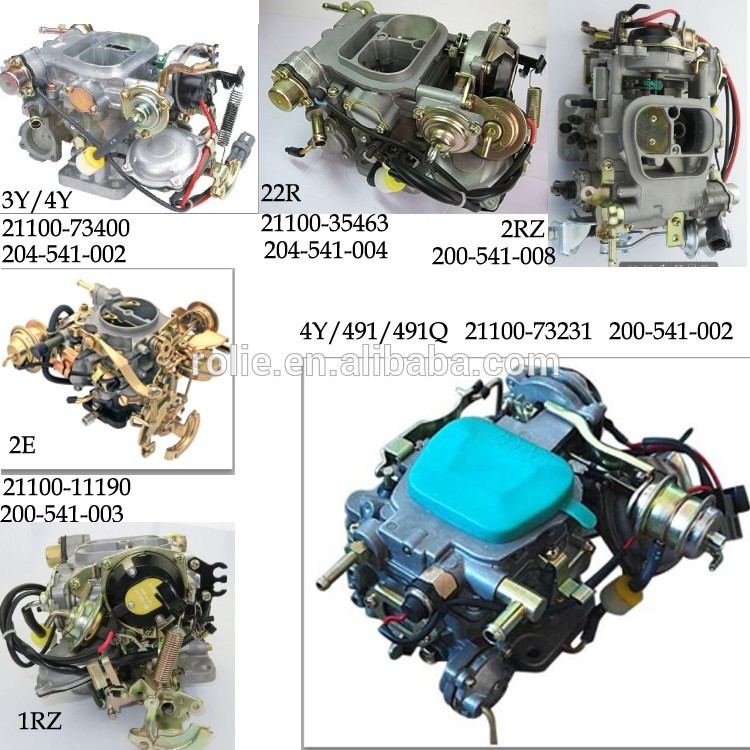 Fuel system carburetors for Toyota hiace 4AF 22R E 2L 3L 5L 3Y 4Y 491 491Q 1RZ 2RZ 1KD 2KD parts OEM 21100-35463 21100-73400.jpg