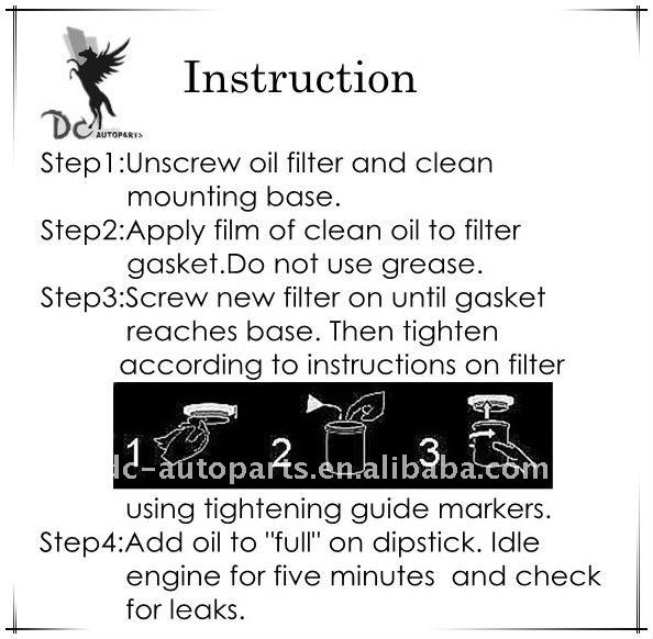 Oil Filter- Instruction_