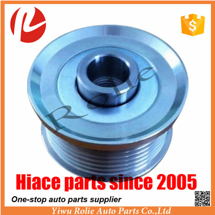 High quality engine spare part toyota hiace 2005 alternator pulley