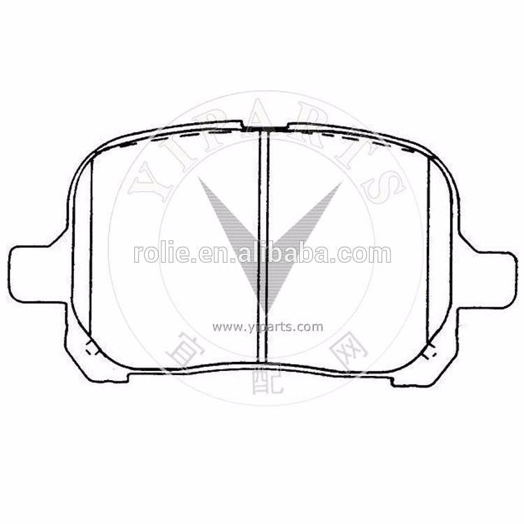 TOYOTA Avalon Camry Solara  ES300 RX300 AKB auto brake pads A465k D707 OEM 04465-3313004465-48060.jpg