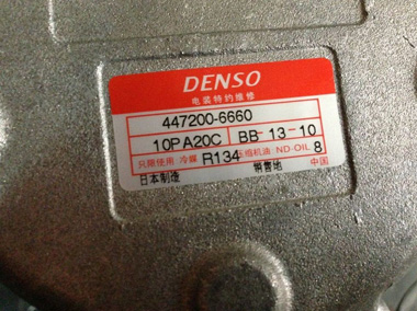 Original_denso_10PA20c_compressor_for_bus_toyota_