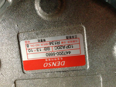 Original_denso_10PA20c_compressor_for_bus_toyota_