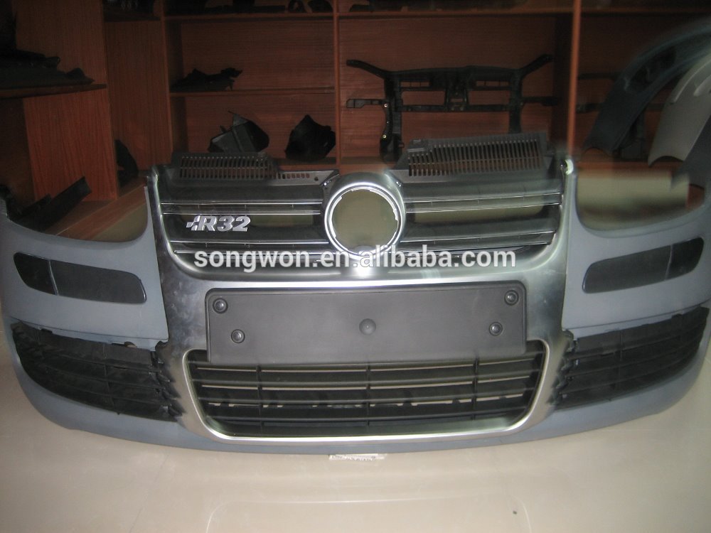 golf 5 R32 front bumper assy ,front grille chrome