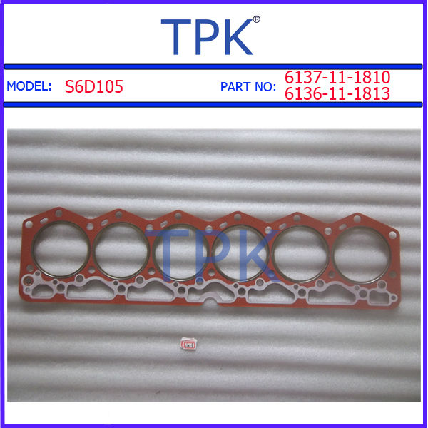 6D105 HEAD GASKET 6137-11-1810   6136-11-1813.jpg