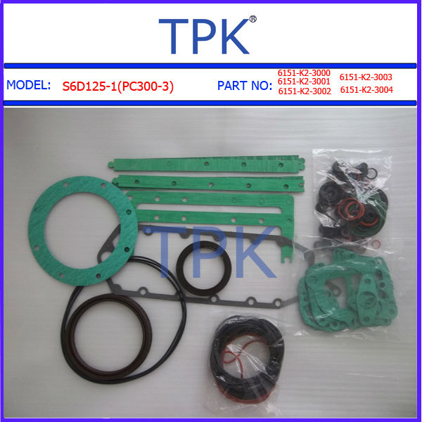 S6D125-1 PC300-3 CYLINDER BLOCK GASKET 6151-K2-3000.jpg