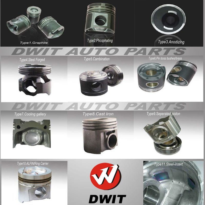 Diesel engine spare parts 6BT piston 