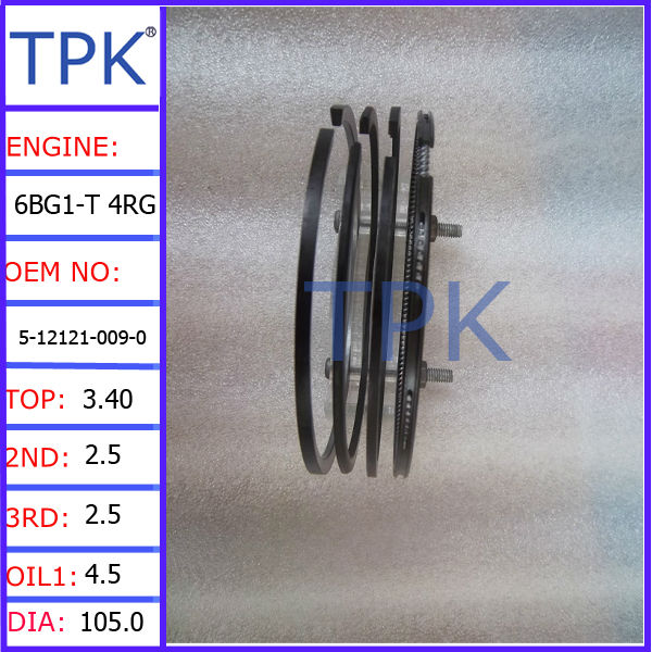 Isuzu 6BG1T Piston Ring 4RG 5-12121-009-0.jpg