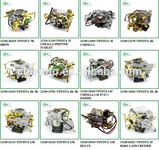 CBA AUTO PARTS-CARBURETOR ASSY ENGINE VAPORIZER CATALOGUE-1.jpg