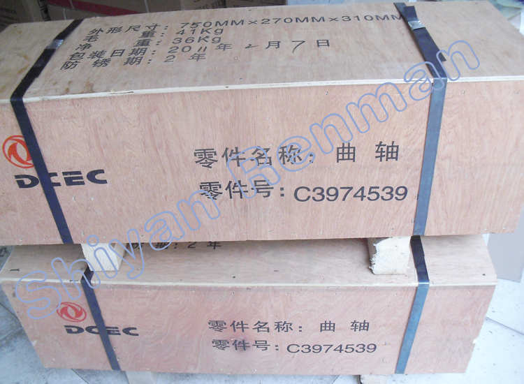 DCEC ISDe4.5 automobile engine crankshaft 3974539