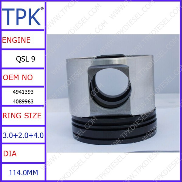CUMMINS QSL PISTON 4941393 4089963