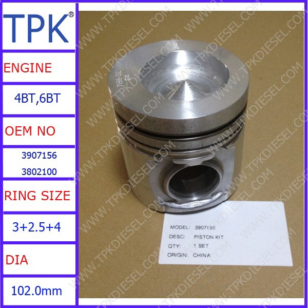 CUMMINS 4BT,6BT PISTON 3907156 3802100