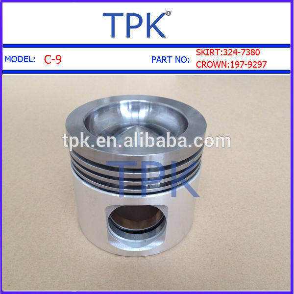 CAT C9 piston skirt -1, 324-7380 crown 197-9297.jpg