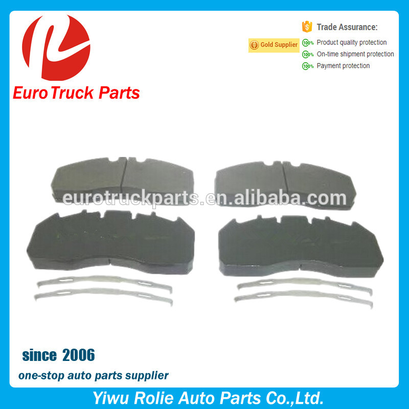 OEM WVA29219 Heavy Duty European Tractor Brake System Volvo Truck Brake Pads With Non-asbestos.jpg