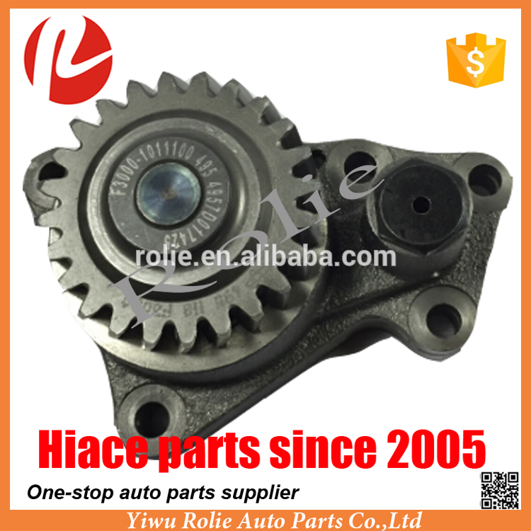 Yuchai oil pump for Toyota  Chinese JINBEI hiace 4F90 F3000-1011100 495 4957D017425 (3).jpg