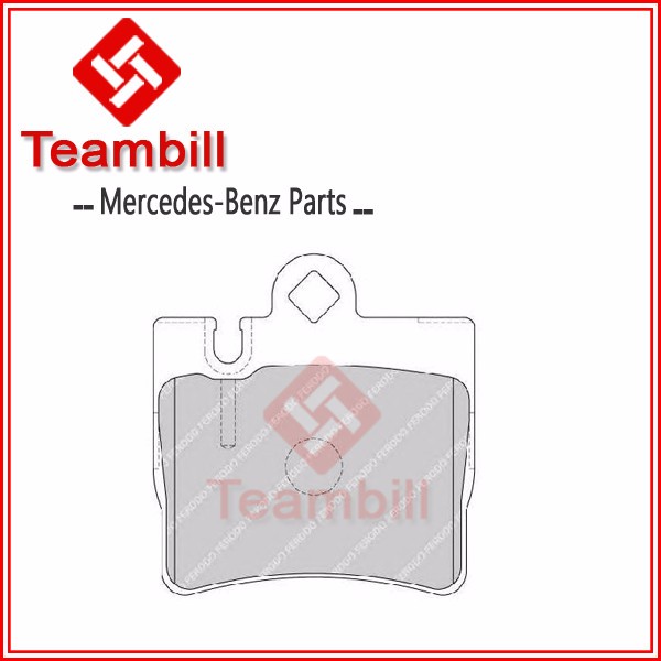 w220 brake pad 0034201920 rear