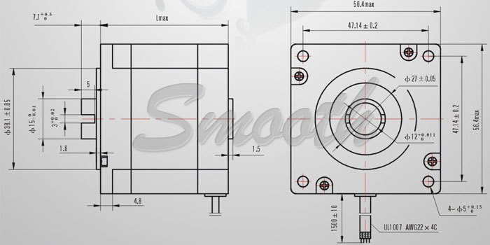 low price Nema 23 stepper motor 12v linear motor