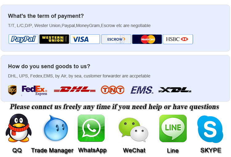 shipping and payment term11