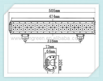 Wholesales CREE LED Light Bar OFF Road LED Work Light For Truck JEEP ATV etc (49).jpg