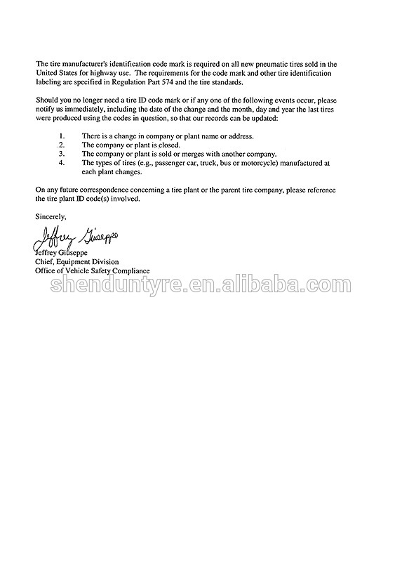 DOT CERTIFICATE page2