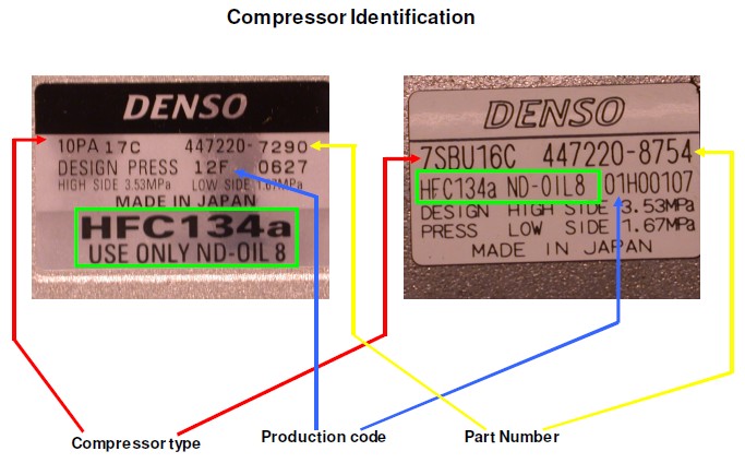 Denso_compressor_10P30C_auto_air_conditioner_system_