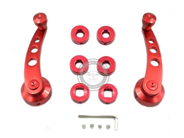 Window Winders Crank Handle Red 3