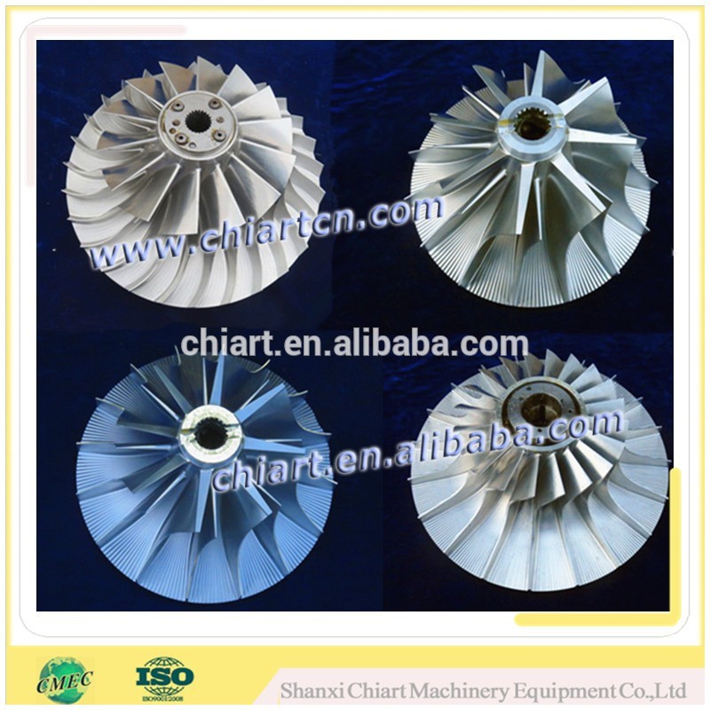 locomotive turbocharger turbine wheel and impeller