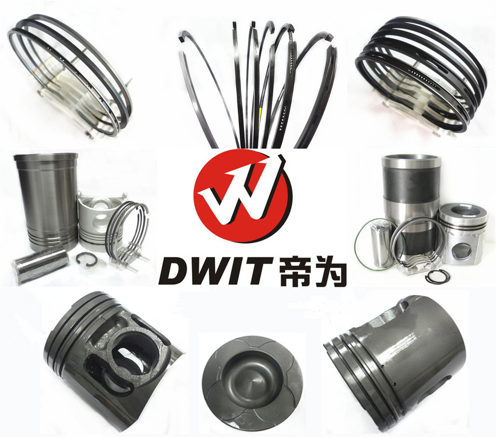 Factory manufacture auto parts 6D17 diesel engine piston