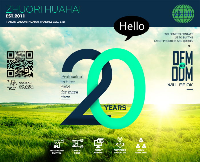 OEM for Heavy duty truck parts and pump hydraulic oil filter