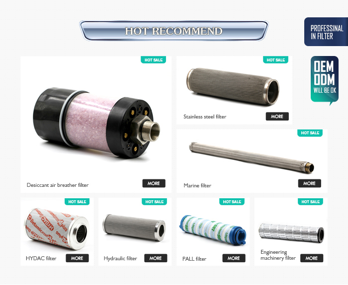 OEM for Heavy duty truck parts and pump hydraulic oil filter