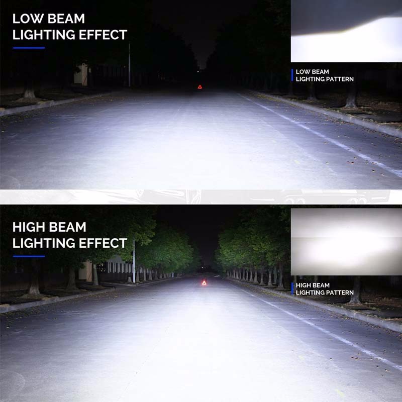 S2 LED Headlight COB H4 8000LM(9)