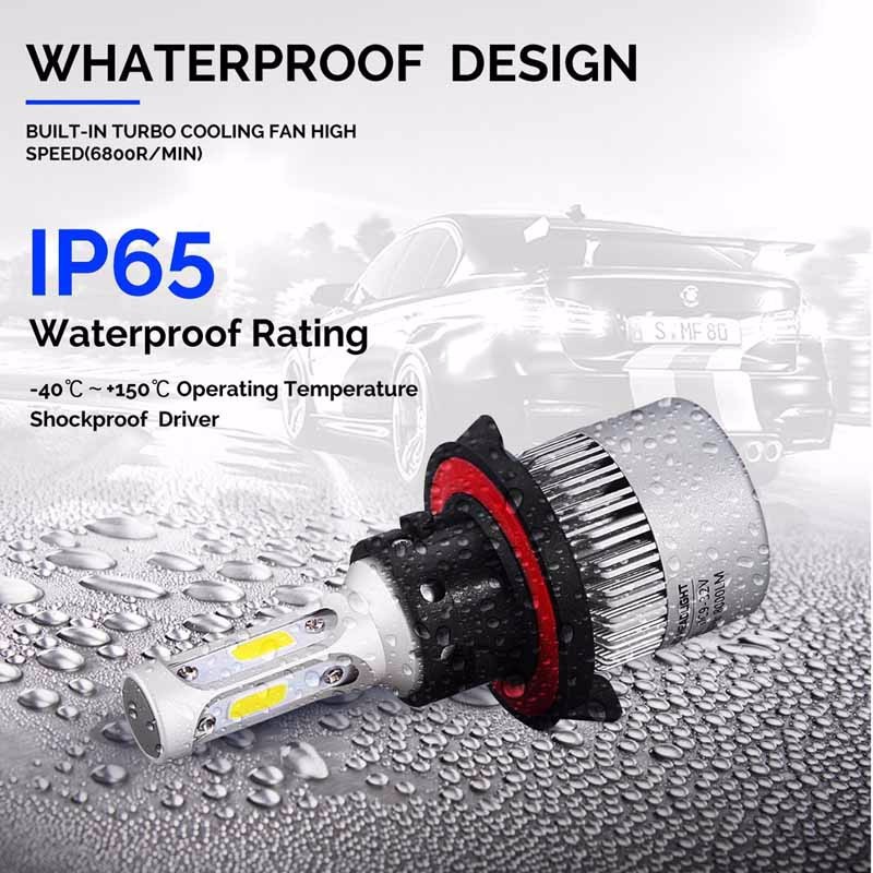 S2 COB 8000LM LED Headlight H13(3)